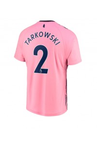 Everton James Tarkowski #2 Fotballdrakt Borte Klær 2022-23 Korte ermer